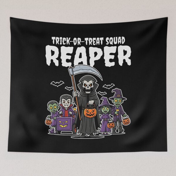 Item preview, TRICK-OR-TREAT SQUAD REAPER - GRIM REAPER HALLOWEEN designed and sold by KEF Custom.