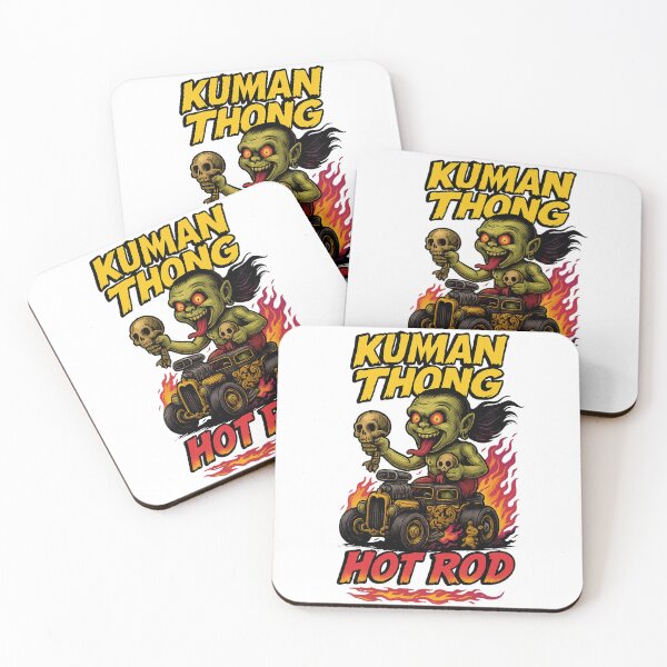 Item preview, Kuman Thong Hot Rod – Thai Ghost Kid Inferno designed and sold by Siamcatshop.