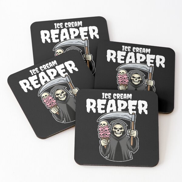 Item preview, ICE CREAM REAPER - GRIM REAPER HALLOWEEN designed and sold by KEF Custom.