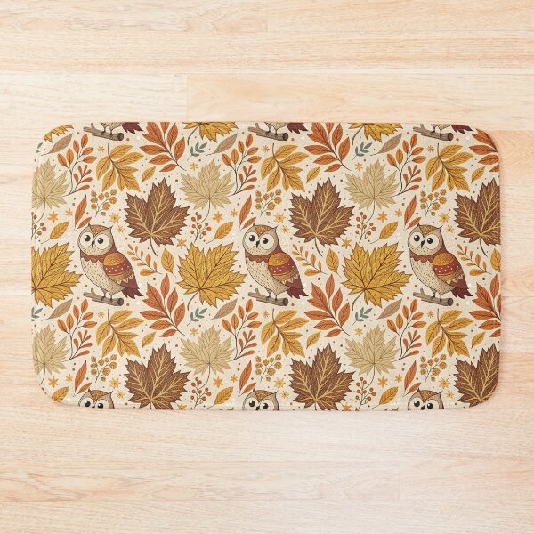 Item preview, A cute and cozy seamless pattern for fall designed and sold by Merrylands Artshop.