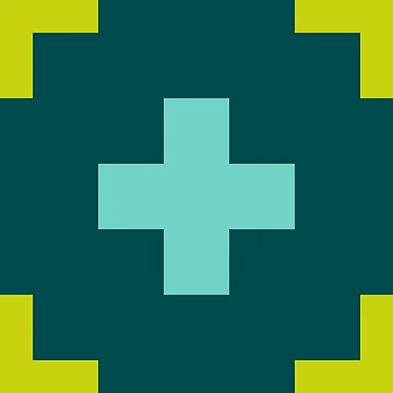 Artwork thumbnail, Geometric Pattern: Eaton: Spring by Red Wolf