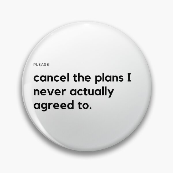 Item preview, INTROVERTS - CANCEL THE PLAN designed and sold by iAmmAja43.