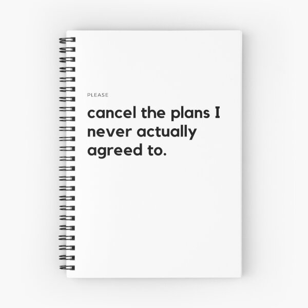 Item preview, INTROVERTS - CANCEL THE PLAN designed and sold by iAmmAja43.