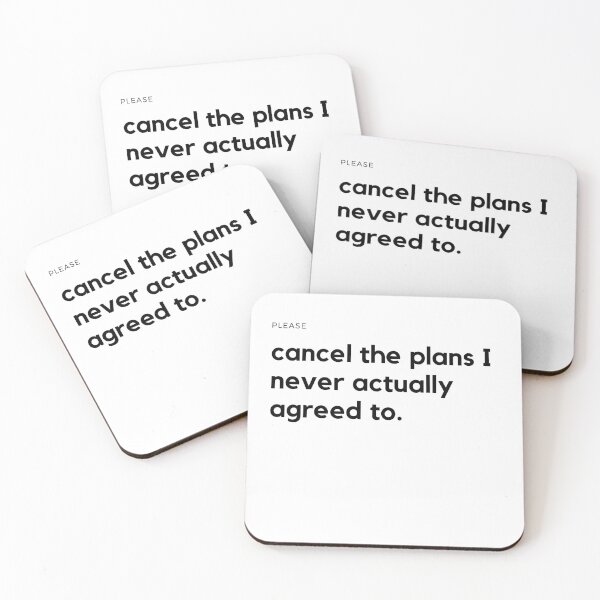 Item preview, INTROVERTS - CANCEL THE PLAN designed and sold by iAmmAja43.