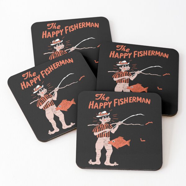 Item preview, The Happy Fisherman designed and sold by TimothyJMoss.