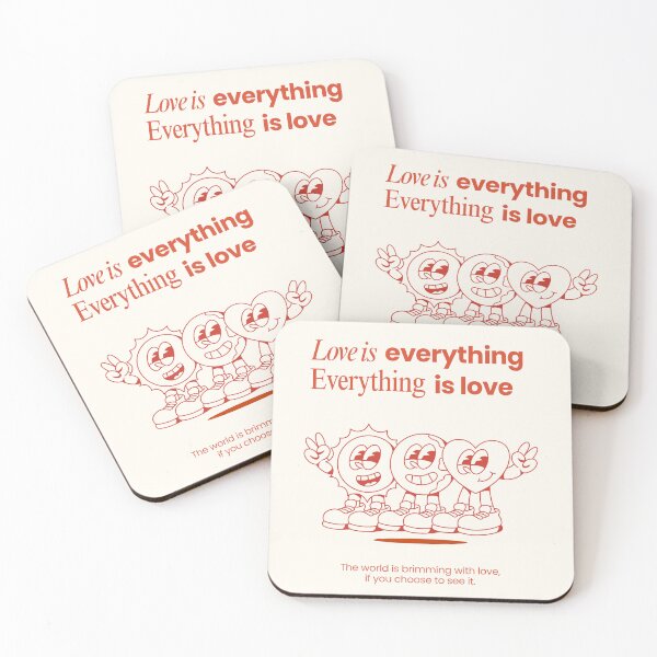 Item preview, The World is Brimming with Love — Minimalist Affirmation for Mindful Living designed and sold by SmolSummer.Homie.