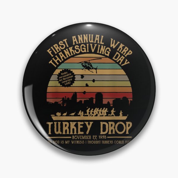Item preview,  First Annual Wkrp Thanksgiving Day Turkey Drop With Les-Nessman designed and sold by MariiaTsvilov.