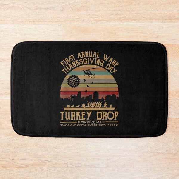 Item preview,  First Annual Wkrp Thanksgiving Day Turkey Drop With Les-Nessman designed and sold by MariiaTsvilov.