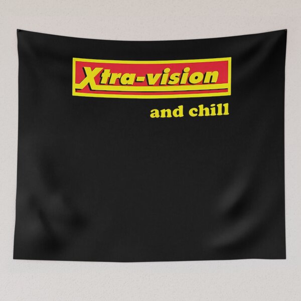 Item preview, Xtra-Vision And Chill Logo designed and sold by ThreadNovaCraze.