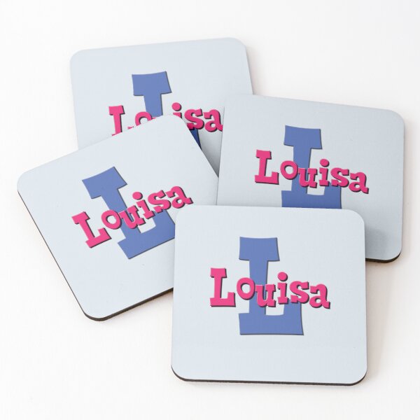 Item preview, L is for Louisa, Girl’s and Woman's Name and Initial  designed and sold by CharlottePlaceArt.
