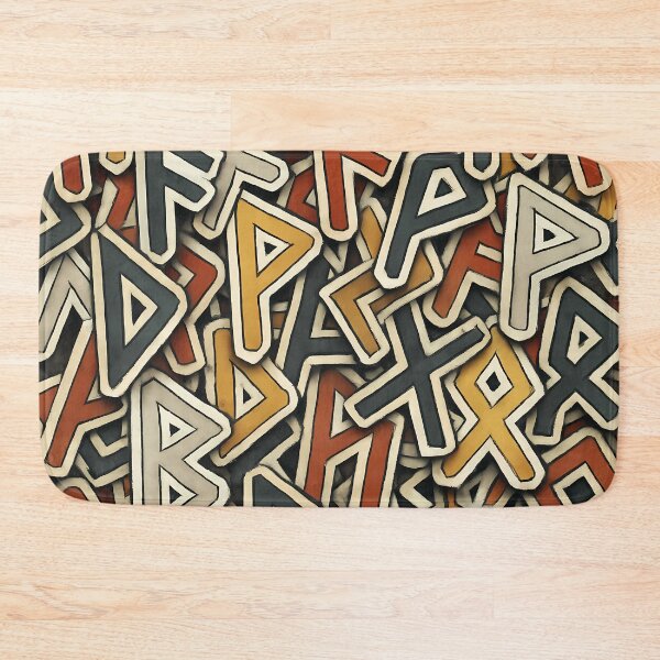 Item preview, Sticker Bomb – Nordic Runes designed and sold by NorseDrip.