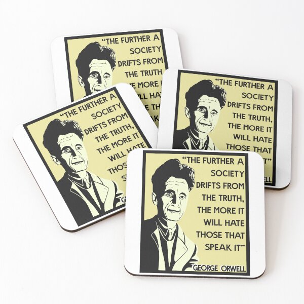 Item preview, George Orwell Quote designed and sold by KateVanFloofno1.