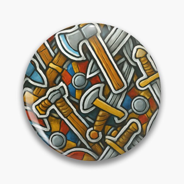 Item preview, Sticker Bomb – Viking Weapons designed and sold by NorseDrip.