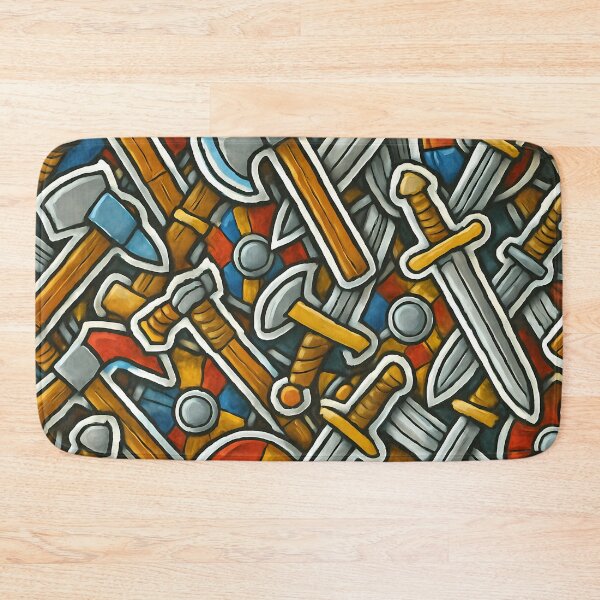 Item preview, Sticker Bomb – Viking Weapons designed and sold by NorseDrip.