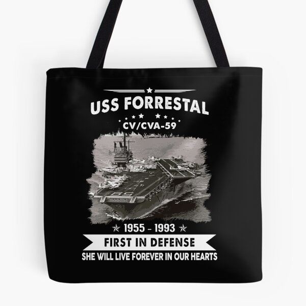 Item preview, USS Forrestal CV 59, idea de regalo para hombres veteranos de la Marina designed and sold by Timeless Bond Designs.