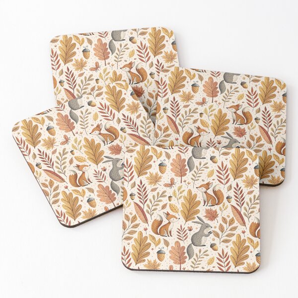 Item preview, A cozy and cute seamless pattern design for autumn designed and sold by Merrylands Artshop.