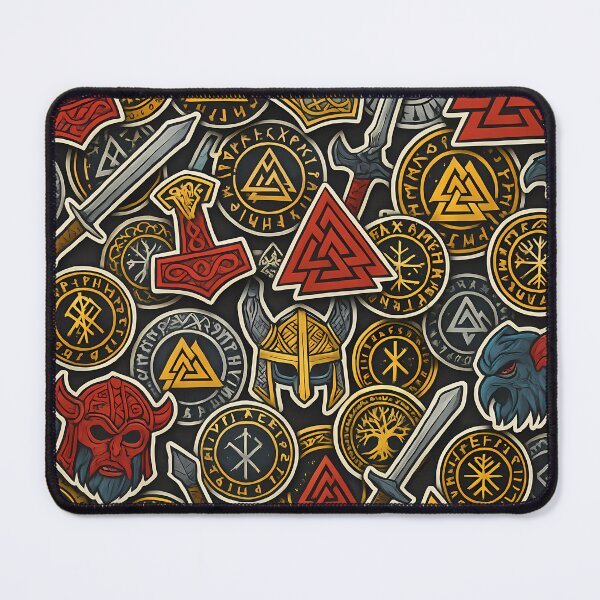 Item preview, Sticker Bomb – Norse Symbols designed and sold by NorseDrip.