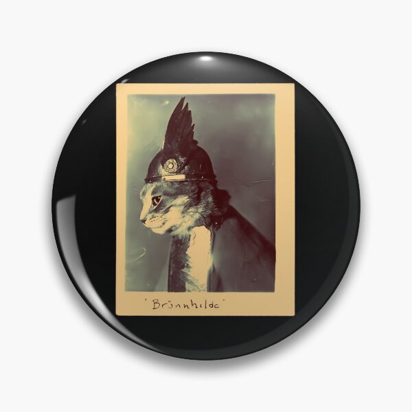 Item preview, Brunhilde-A-Cat-In-Viking-Attitude designed and sold by ElvisChampli.