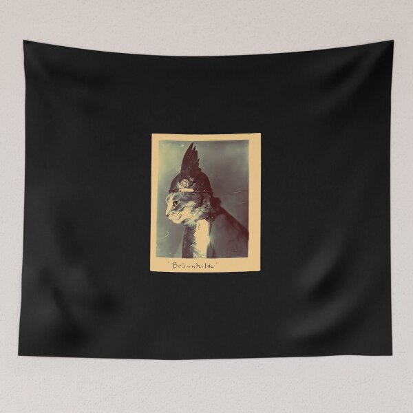 Item preview, Brunhilde-A-Cat-In-Viking-Attitude designed and sold by ElvisChampli.