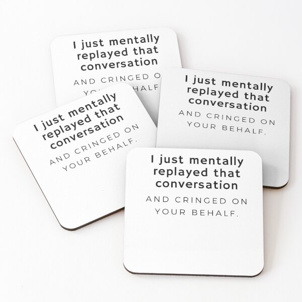 Item preview, CRINGEY CONVERSATION designed and sold by iAmmAja43.