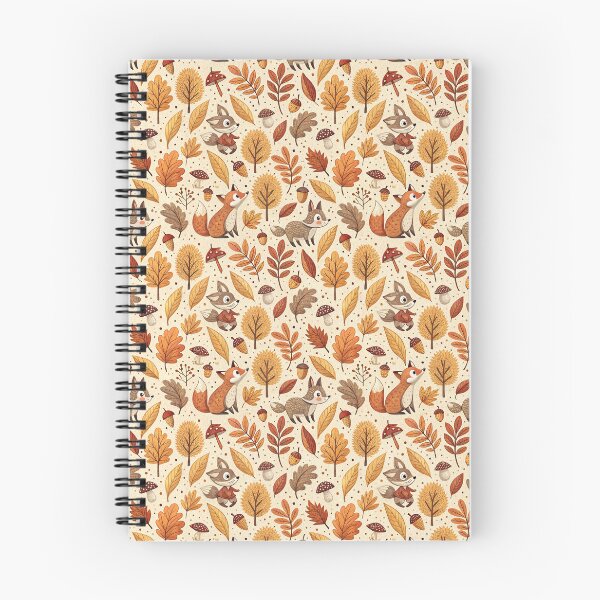 Item preview, A cozy and cute seamless pattern design for autumn designed and sold by Merrylands Artshop.