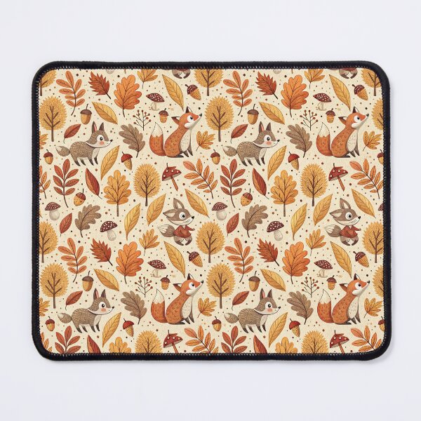 Item preview, A cozy and cute seamless pattern design for autumn designed and sold by Merrylands Artshop.