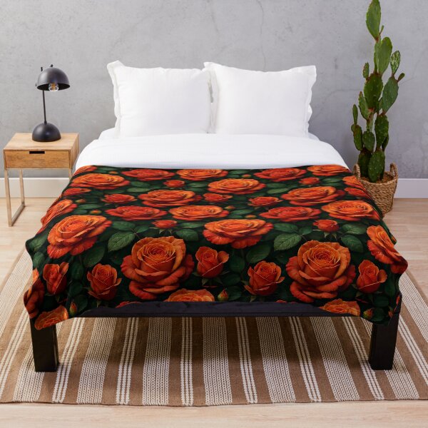 Item preview, Orange Roses Pattern designed and sold by Akim Vizion.