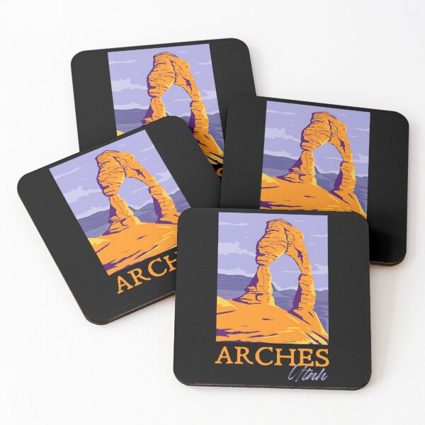 Item preview, Arches National Park Delicate Arch Vintage Utah designed and sold by Georgidy.