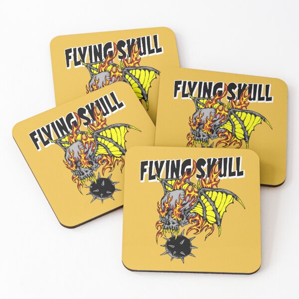Item preview, The Flying Flame-Skull designed and sold by davismoters.