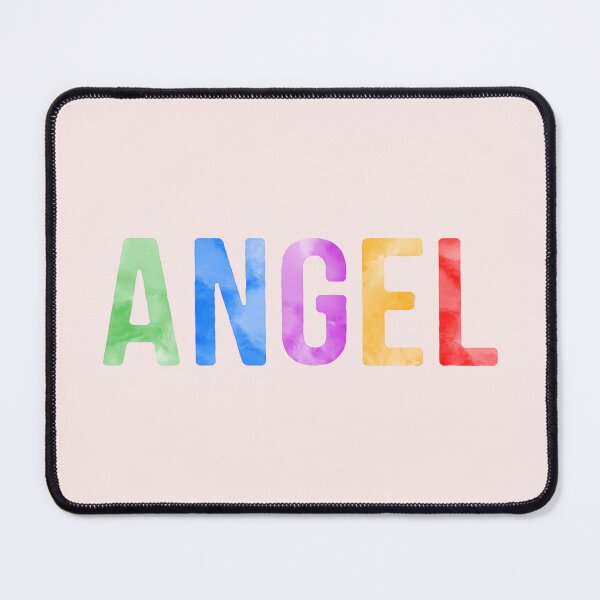 Item preview, Angel Name Bright Colors designed and sold by Jeallan Designs.