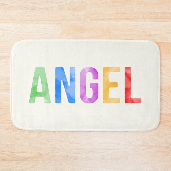 Item preview, Angel Name Bright Colors designed and sold by Jeallan Designs.