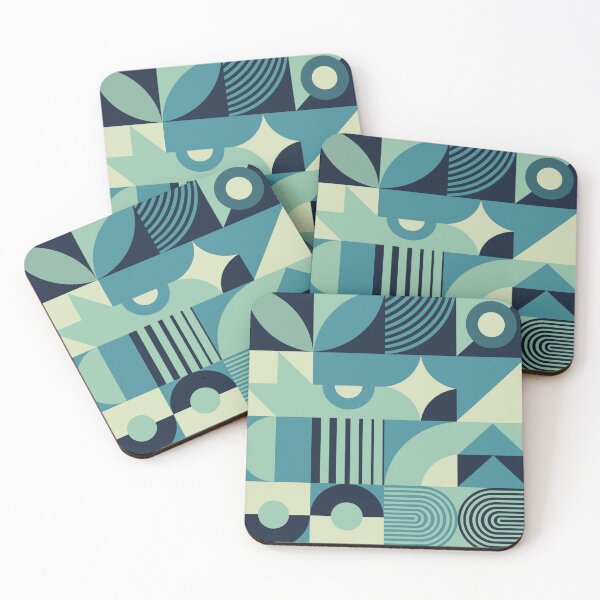 Item preview, Bauhaus Inspired Products For Aesthetic Bauhaus Interior Design: Green Shade Bauhaus designed and sold by Ideeplyfeltit.