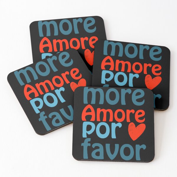 Item preview, More Amore Por Favor Romantic Love Design designed and sold by Azrou shop.