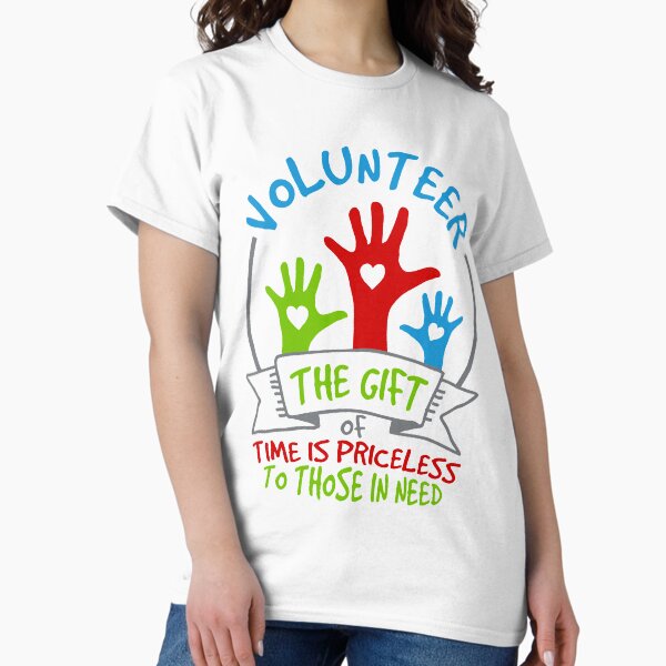 Item preview, Volunteer - The Gift of Time is Priceless designed and sold by jslbdesigns.