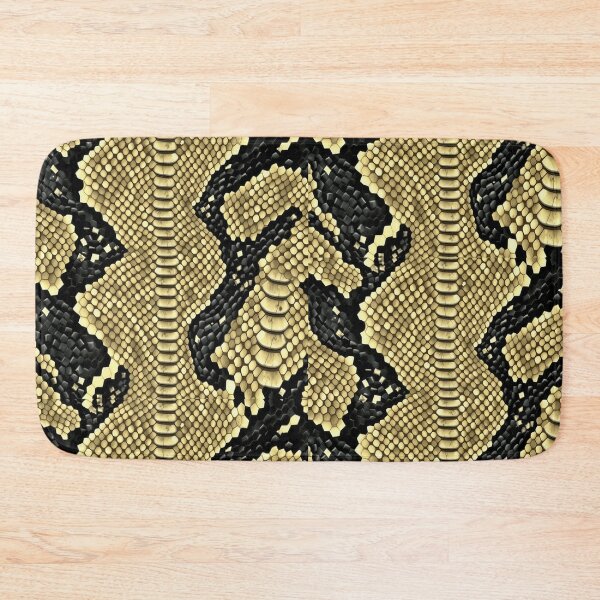 Item preview, Golden Snake Skin Seamless Pattern for Cozy Decor and Clothing designed and sold by TheGaliyaStudio.