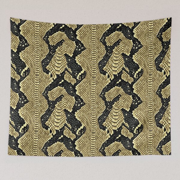Item preview, Golden Snake Skin Seamless Pattern for Cozy Decor and Clothing designed and sold by TheGaliyaStudio.