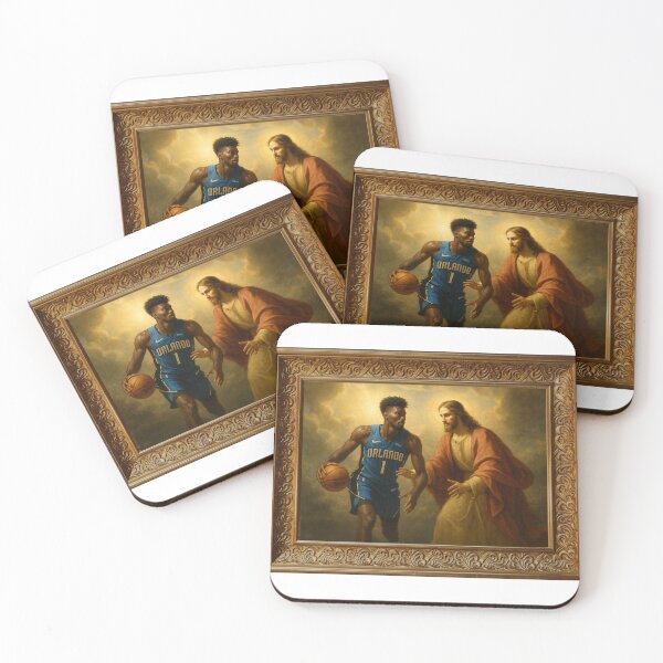 Item preview, Jonathan Isaac x Faith Basketball – Divine Inspiration Artwork designed and sold by Abidel.