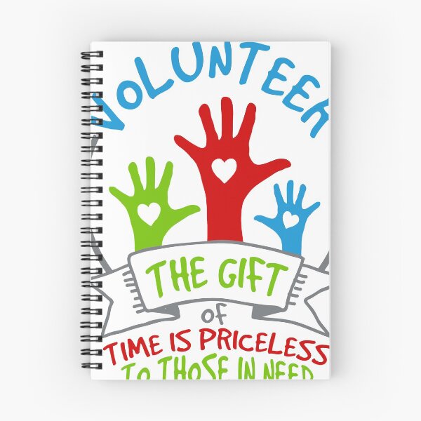 Item preview, Volunteer - The Gift of Time is Priceless designed and sold by jslbdesigns.