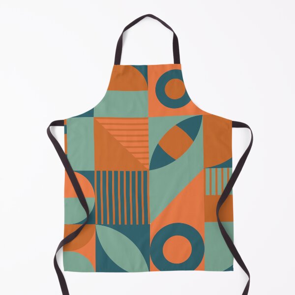 Item preview, Bauhaus Inspired Products For Aesthetic Bauhaus Interior Design: The Orange and Green Aesthetic Bauhaus designed and sold by Dezinix.