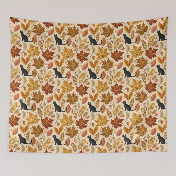 Item preview, A cozy and cute seamless pattern design for fall designed and sold by Merrylands Artshop.