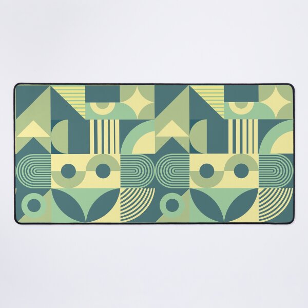 Item preview, Bauhaus Inspired Products For Aesthetic Bauhaus Interior Design: Yellow and Green Bauhaus designed and sold by Dezinix.