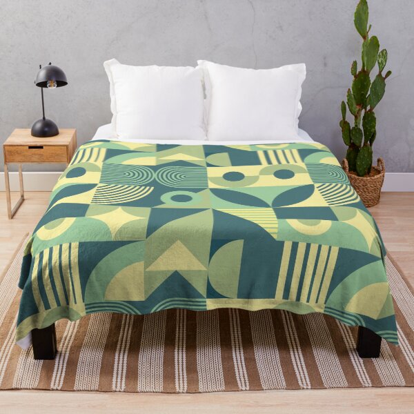 Item preview, Bauhaus Inspired Products For Aesthetic Bauhaus Interior Design: Yellow and Green Bauhaus designed and sold by Dezinix.
