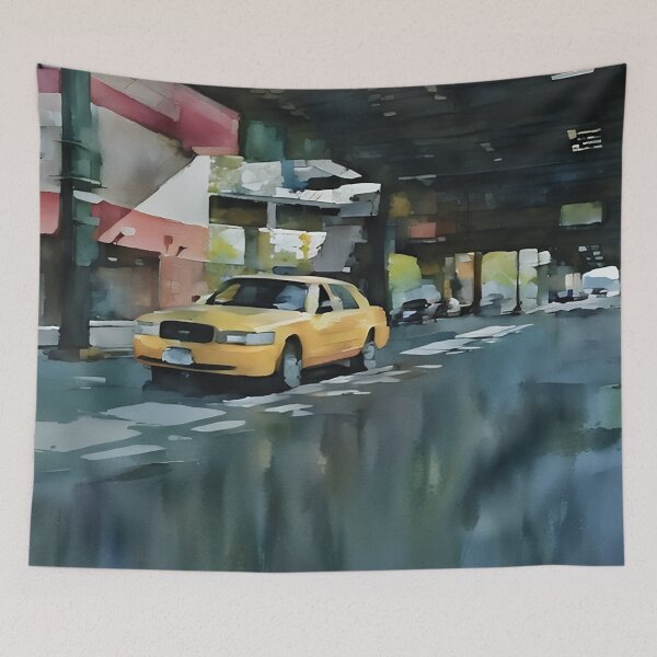 Item preview, Under Bleak Bridges designed and sold by RCWatercolours.