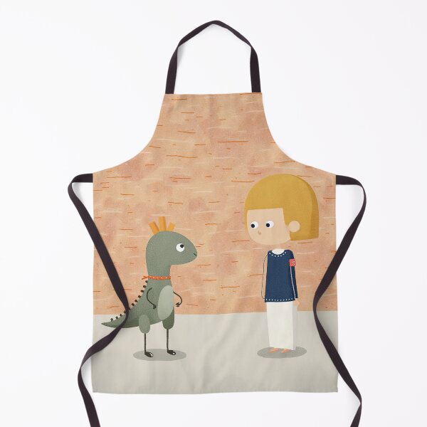 Item preview, A Friendly Chat with a Little Dragon designed and sold by Whimsical Hug.