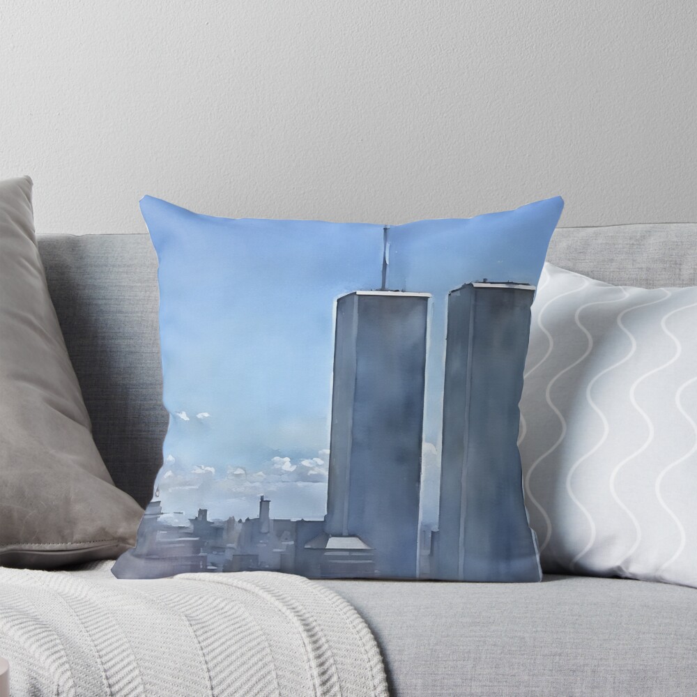 Item preview, Throw Pillow designed and sold by RCWatercolours.
