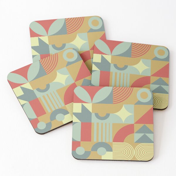 Item preview, Bauhaus Inspired Products For Aesthetic Bauhaus Interior Design: Aesthetic Multicolor Bauhaus designed and sold by Dezinix.