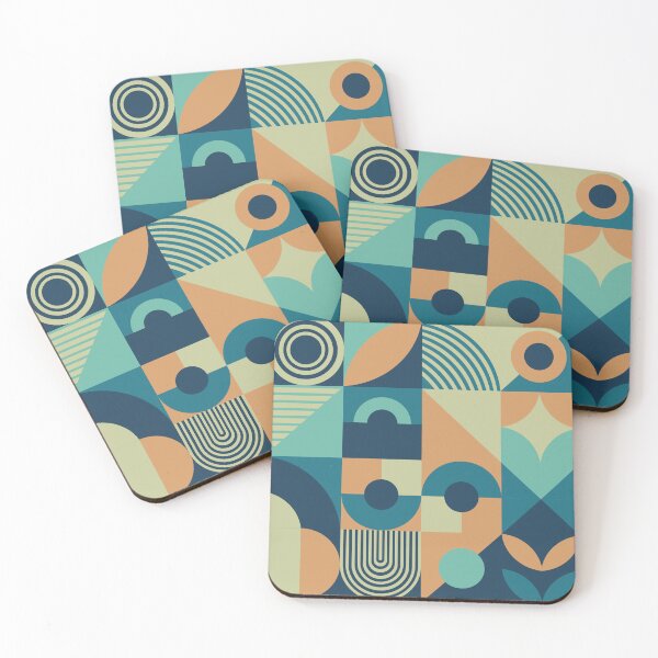 Item preview, Bauhaus Inspired Products For Aesthetic Bauhaus Interior Design: Aesthetic Multicolor Bauhaus designed and sold by Dezinix.