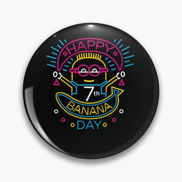 Item preview, Minions Birthday Happy 7th Banana Day designed and sold by SkylarBerge.
