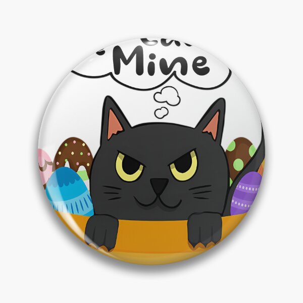 Item preview, Cat Easter Candy Are Mine For Easter 2023 Candy Egg Basket Bunny designed and sold by IVANOVSKAASHOP.