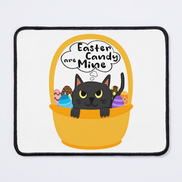 Item preview, Cat Easter Candy Are Mine For Easter 2023 Candy Egg Basket Bunny designed and sold by IVANOVSKAASHOP.